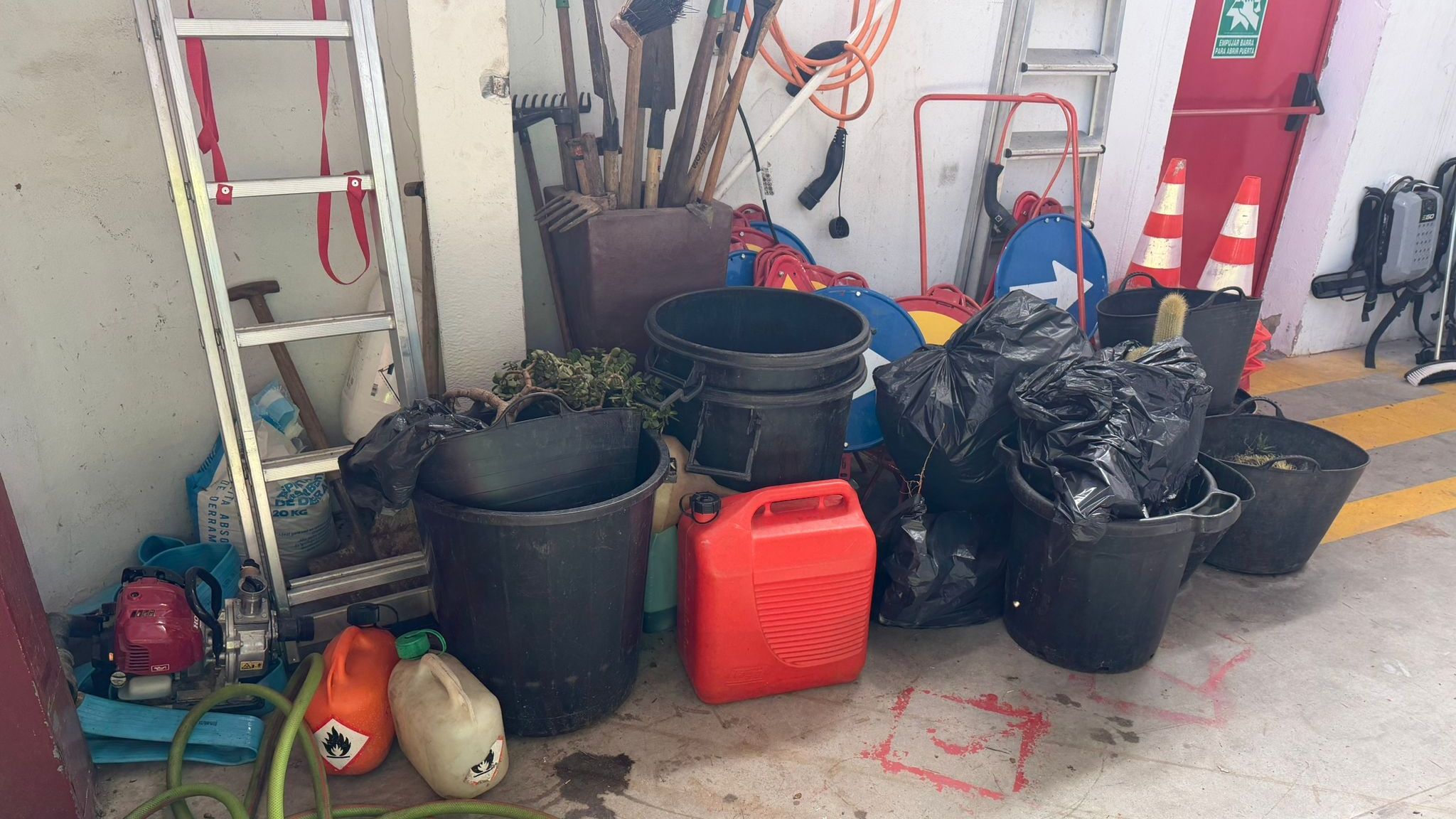 Coordinadora TPA denuncia los riesgos laborales detectados en el servicio de jardinería del Puerto de Algeciras tras la intervención de la Inspección de Trabajo