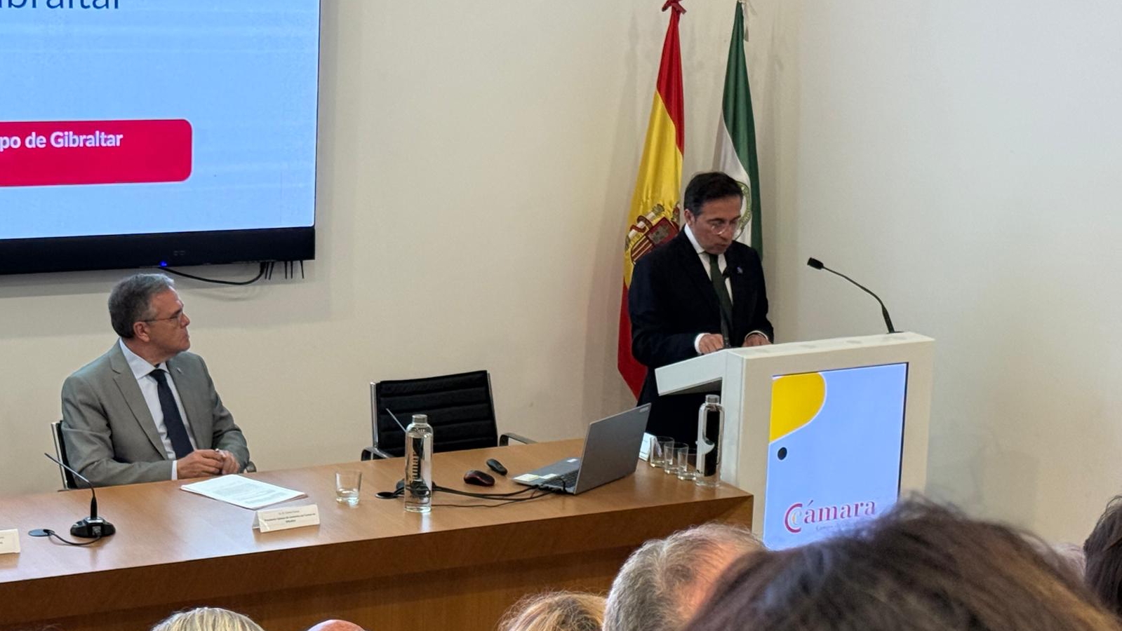 Coordinadora TPA aboga por la prudencia ante el acuerdo sobre Gibraltar tras el seminario celebrado en la Cámara de Comercio